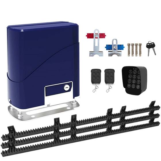 Baroxon 800kg Heavy-Duty Sliding Autogate Motor System: Professional Industrial Electric Gate Operator with Remote Control Kit