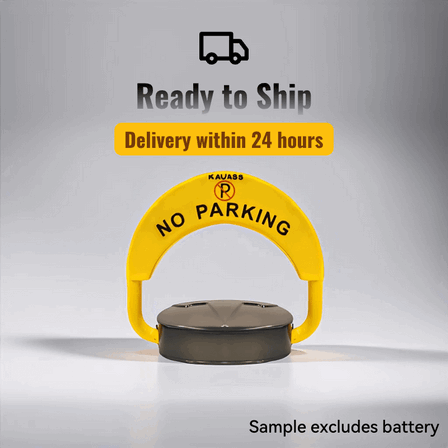 Heavy-Duty Remote Control Parking Barrier for Residential Homes and Gated & Guarded Community Parking Security