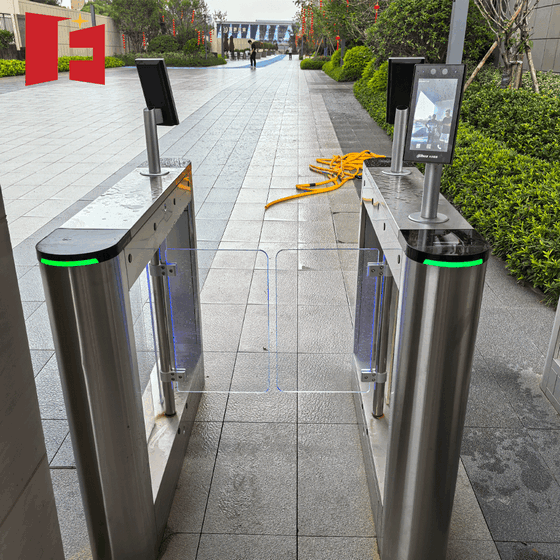 Automatic Swing Barrier Gate (AC220V) with Advanced Anti-Tailgating Sensors for High-Security Corporate Office Access Control