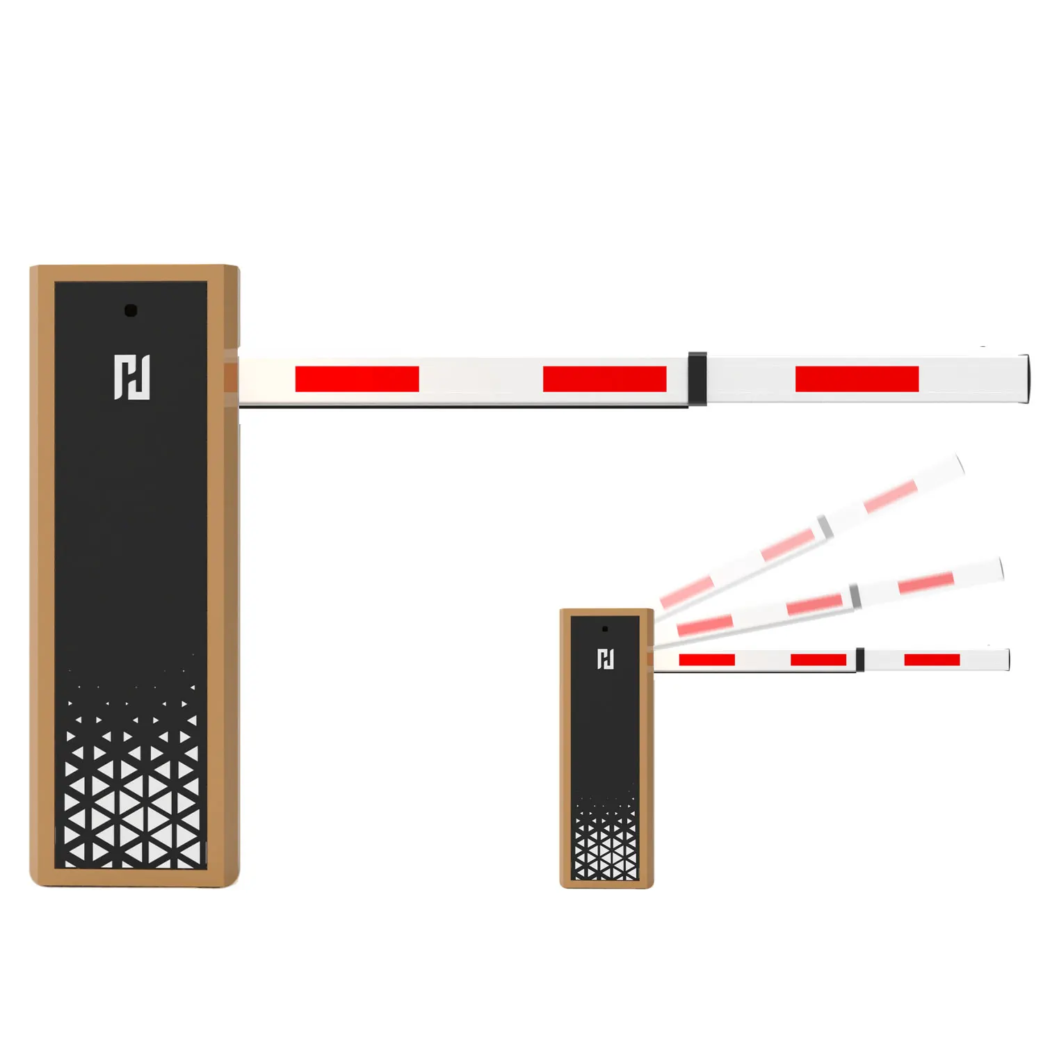 Premium Servo-Driven Automatic Boom Barrier Gate with Integrated LPR System for Commercial Parking Access