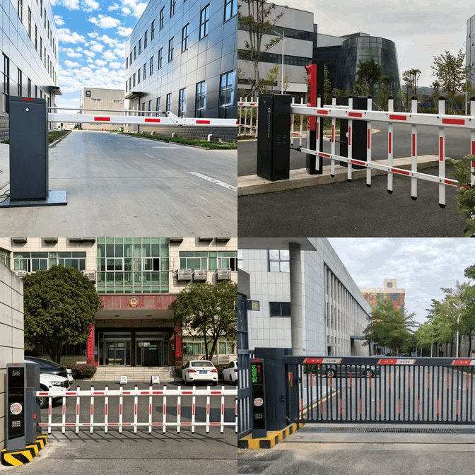 Barrier Gate Artikulasi DC Untuk Area Parkir Luar Ruangan Rendah
