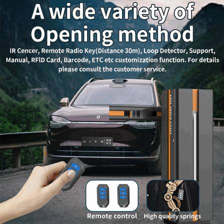 High-Speed Automated Boom Barrier Gate with Adjustable Speed & Brushless Motor for Intelligent Traffic Management