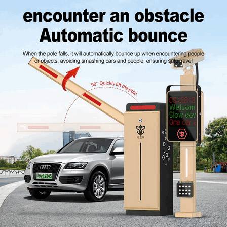 6-Meter Heavy-Duty Straight Boom Barrier Gate for Industrial Warehouse & Logistics Access Control