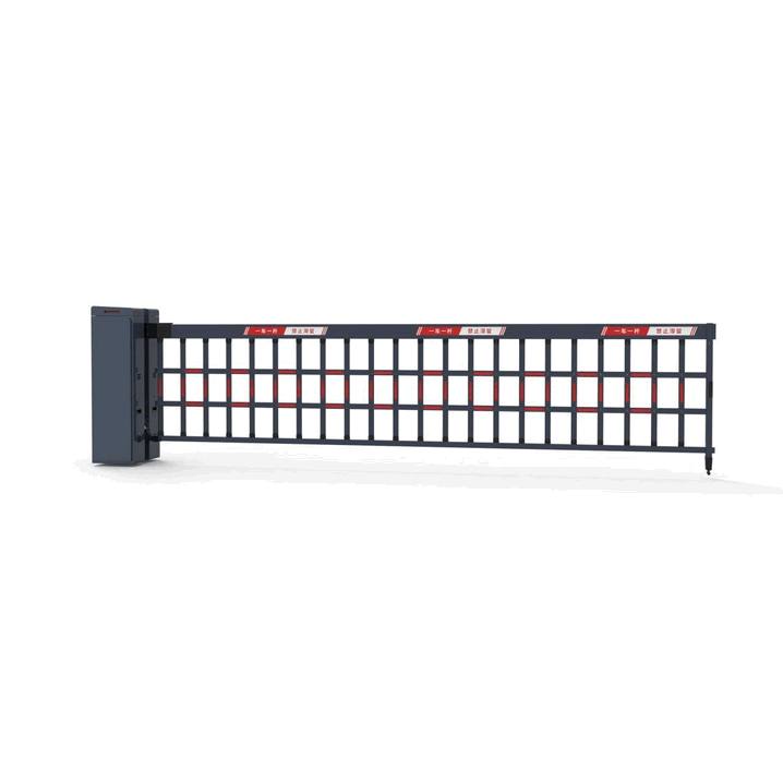 12m Wide-Span Boom Barrier Gate with Integrated Ticketless Cashless Parking System