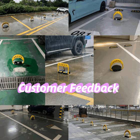 Customized Automatic Parking Space Barrier Lock with Remote Control for Commercial Property Development Project Procurement