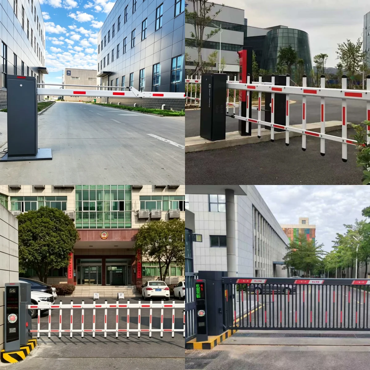 Heavy-Duty High-Speed Automatic Boom Barrier Gate – IP65 Weatherproof & Anti-Collision System for Commercial Parking Management