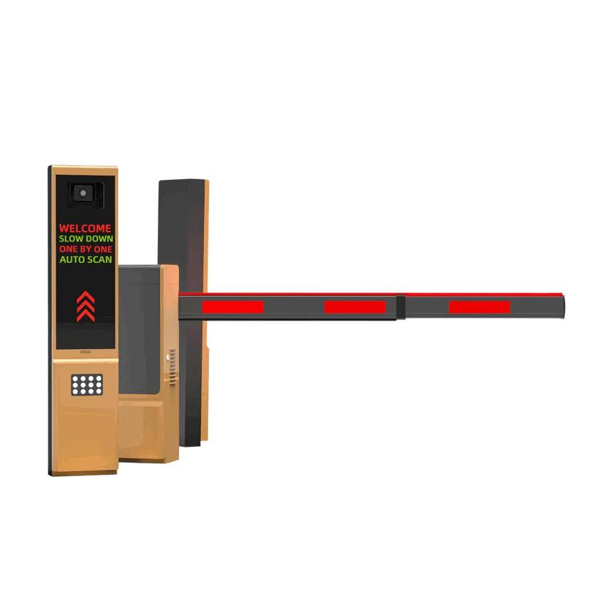 Manual Swing Security Traffic Barrier with Optional Automation Upgrade Kit