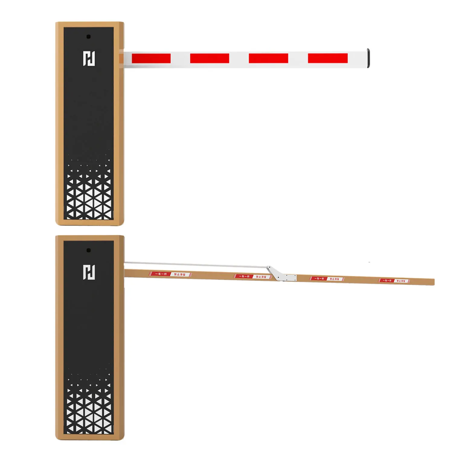Professional Servo Motor Boom Barrier Gate with Integrated LPR System for Smart Mall Parking Solutions