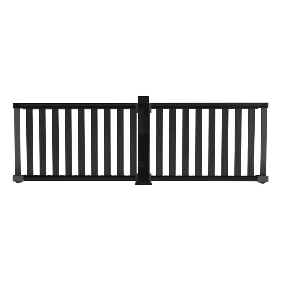 In-Post Sliding Gate Motor with Infrared Safety Photocell: Heavy-Duty Residential Entrance Security System