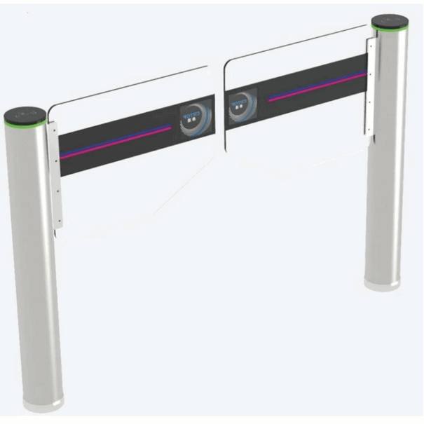 Automatic Outdoor Tripod Turnstile with QR Code Scanner for High-Volume Tourist Attraction Access Control