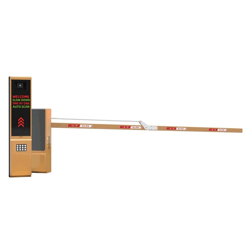 Cost-Effective RFID Parking Barrier Kit with LED Illuminated Aluminium Boom Arm