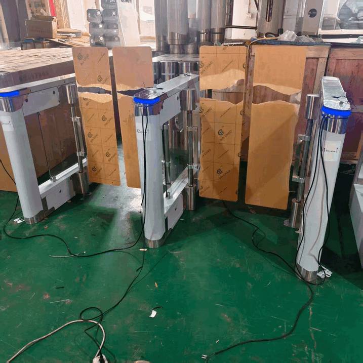 Automatic Swing Barrier Gate System for Corporate Office Security and Intelligent Pedestrian Access Control