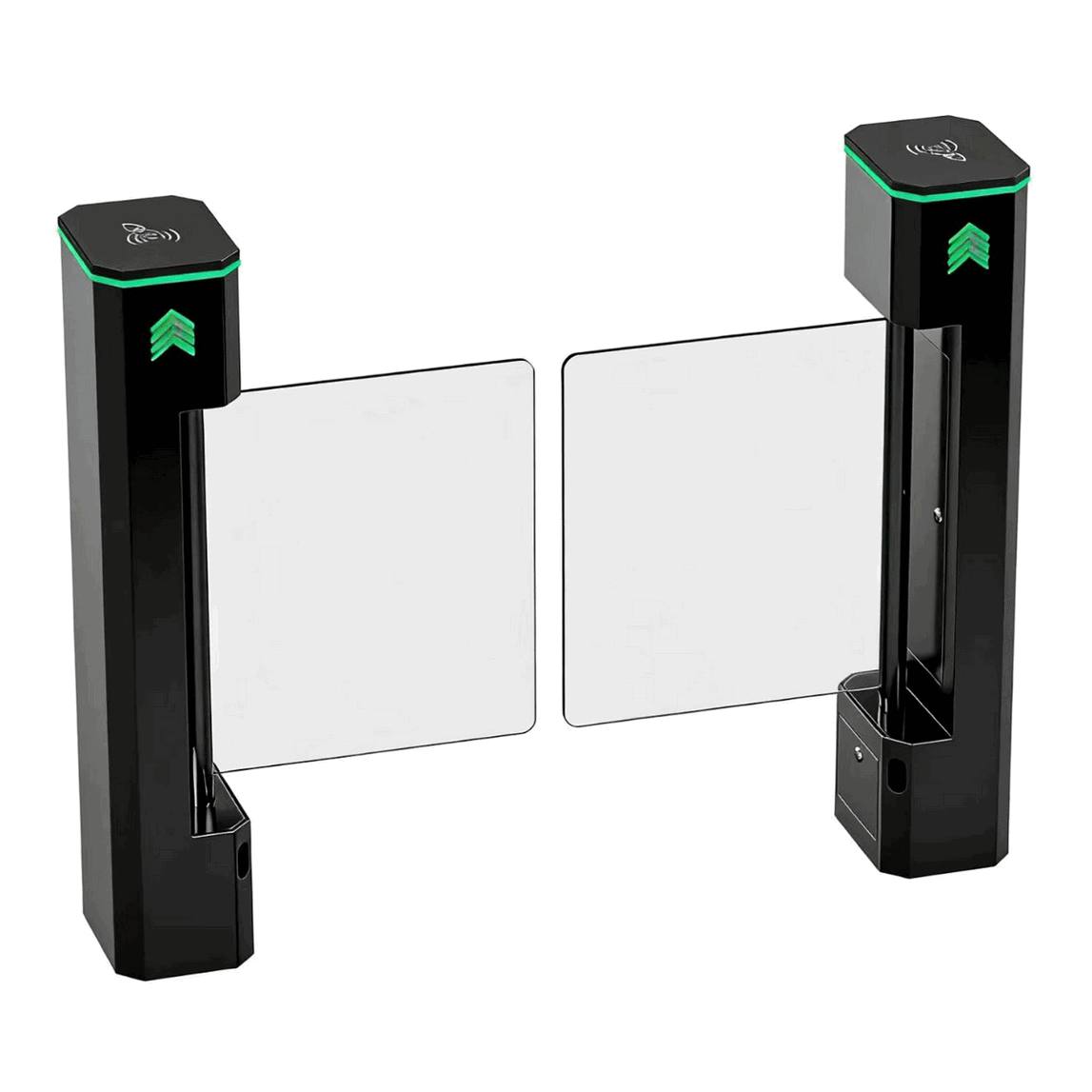 Automatic Swing Barrier Gate with Integrated Biometric Face Recognition for Gym Member Access Control