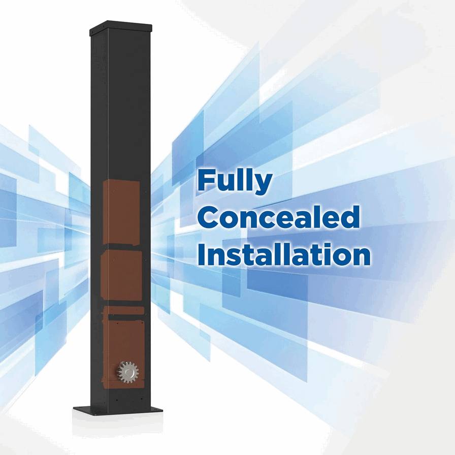 Energy-Efficient In-Post Sliding Gate Motor: Low Watt Automatic Gate System for Sustainable Residential and Commercial Use