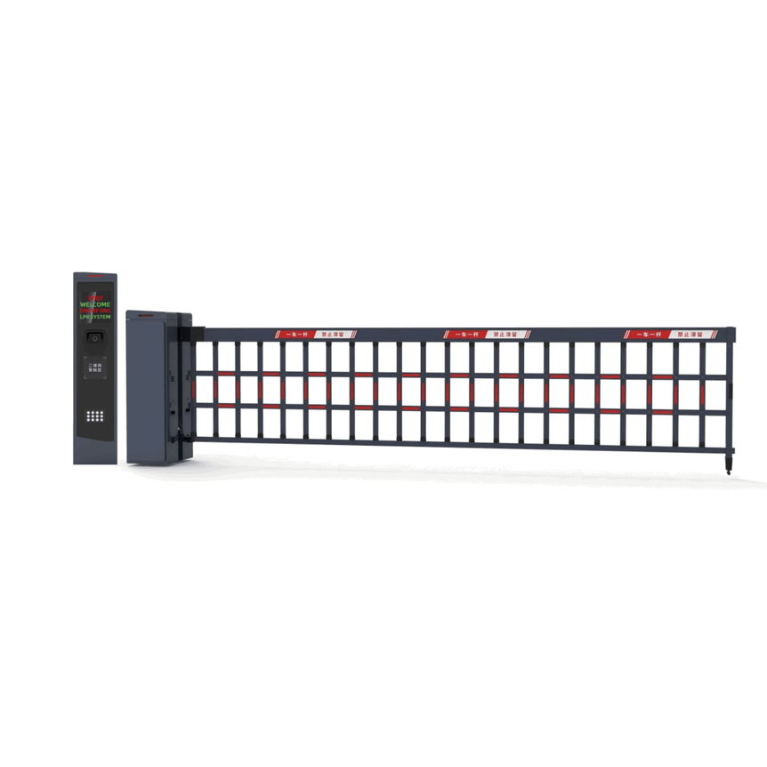 Heavy-Duty 24V DC Automated Traffic Barrier for Logistics & Distribution Depots