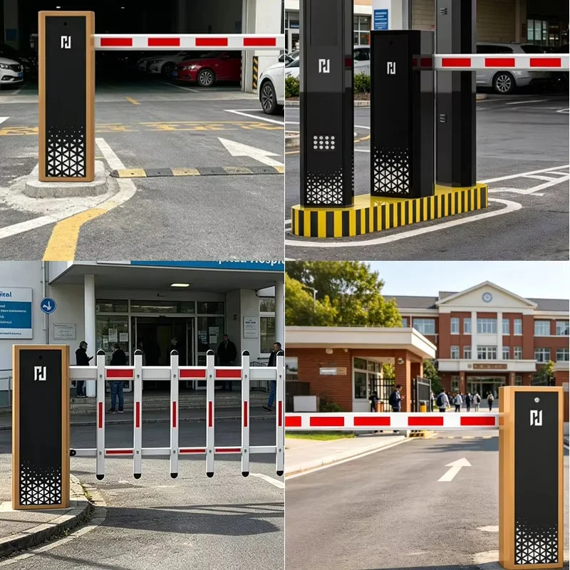 Smart LPR Automatic Boom Barrier Gate – ISO & CE Certified Intelligent Parking System for Seamless Access Control
