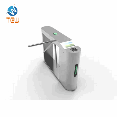 Biometric Tripod Turnstile with Facial Recognition for Secure Pedestrian Access Control in Public Transit Hubs and Supermarkets