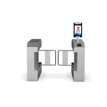 Premium Luxury Swing Gate Turnstile with Integrated Access Control for Upscale Hotel Lobbies and Executive Suites